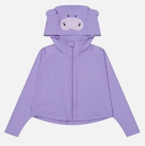 HAZEL + HARPER UPF Swim Coverup Purple Full Zipper 2T-4T Unisex